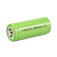 Batterie NiMH à faible autodécharge 1,2 V, cellule industrielle pouvant être assemblée en pack de batteries avec connecteur personnalisé OEM