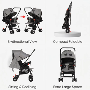 Precio directo de fábrica Cochecito de bebé plegable Fácil y ligero <span class=keywords><strong>barato</strong></span> para cochecito de bebé Buggy Mango reversible compacto Cochecito de bebé - Product Image 2