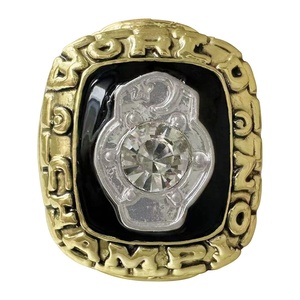 Anillos de Campeonato de Boxeo Ali 1964-1974 en Oferta, Anillo Unisex de Aleación de Zinc Chapado en Oro de Estilo Clásico con Caja de Madera - Product Image 2