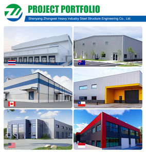 Professionelle Verzinkte Vorgefertigte Stahlkonstruktion Lagerhaus Maßgeschneiderte Großspannweite Industriewerkstatt - Product Image 5