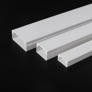 Canaletas Adhesivas de <span class=keywords><strong>PVC</strong></span> para Cables, <span class=keywords><strong>Ducto</strong></span> Eléctrico de <span class=keywords><strong>PVC</strong></span> de 20x10mm - Product Image 6