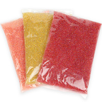 Perles à bulles rondes non poreuses de taille mixte irisées Nail Art Micro perles sirène coque de téléphone accessoires de décoration JingShiYuan