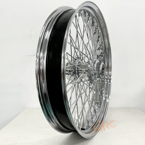 Jantes de moto en fil d'acier ancien 16 18 19 20 21 23 pouces chromées avant arrière pour <span class=keywords><strong>Harley</strong></span> Fxst Flst Xl Touring - Product Image 4