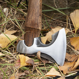 Hache de camping en acier au manganèse forgé Hachette à découper robuste <span class=keywords><strong>Tomahawk</strong></span> de combat de survie pour la coupe du bois et l'utilisation domestique - Product Image 3