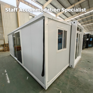 Casa Contenedor Expandible de 3 Dormitorios y 2 Baños con Puertas Corredizas de Vidrio, Estructura de Acero Galvanizado Resistente al Clima Salino para Viviendas Adicionales en Zonas Costeras - Product Image 1