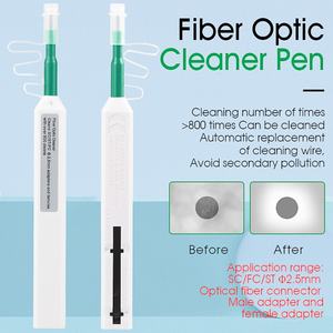 Lápiz de Limpieza de Fibra Óptica para Limpiar las Caras de los Conectores SC/FC/LC/ST <span class=keywords><strong>APC</strong></span>/UPC, Herramienta de Limpieza de Fibra Óptica - Product Image 5