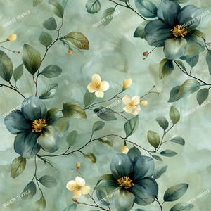 Tissu en crêpe de haute qualité, tissu en crêpe polyester brillant personnalisé, imprimé pour robes - Product Image 4