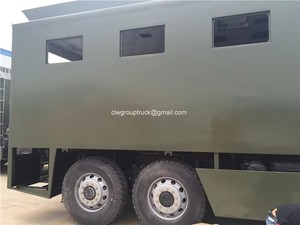Évalué 200 personnes à manger <span class=keywords><strong>camion</strong></span> de vente de nourriture de couleur verte 6x4 - Product Image 5