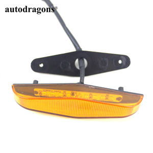 Feux antibrouillard LED Autodragons à lentille jaune fumée, blanc ambre, pour calandre de pare-chocs avant de voiture, feux LED ambre pour calandre, pour 4Runner - Product Image 2