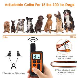 <span class=keywords><strong>Collar</strong></span> de Adiestramiento para Perros con Control Remoto Recargable, <span class=keywords><strong>Collar</strong></span> de Adiestramiento para Perros con Control Remoto Eléctrico - Product Image 6