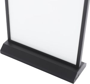 A4 Tabletop <b>LED</b> Lightbox Sign Holder Brightness Adjustable Desktop Advertising <b>Light</b> Box for Restaurants <b>Bars</b> Hotels - Product Image 3
