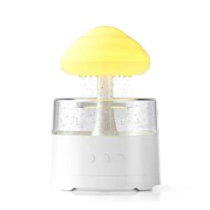 Difusor de Aromaterapia con Efecto de Lluvia, Humidificador con Música, Altavoz Bluetooth, Máquina de Aromaterapia con Gotas de Lluvia, Lámpara de Humidificación por Atomización Ultrasónica - Product Image 4