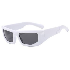 Psn <b>Square</b> <b>Sunglasses</b> Full Rim Uv400 Light Weight Y2k Style Unisex Adult Casual - Product Image 4