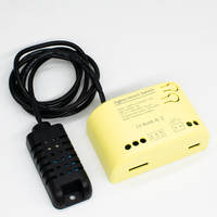 ZIGBEE température et humidité surveillance Thermostat capteur domotique commutateurs RF433 Tuya APP relais de Contact sec passif