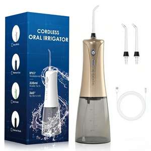 <span class=keywords><strong>Irrigador</strong></span> Bucal, Masajeador de Encías, Hilo <span class=keywords><strong>Dental</strong></span> de Agua, Ayuda a Reducir la <span class=keywords><strong>Gingivitis</strong></span> y el Sangrado - Product Image 1