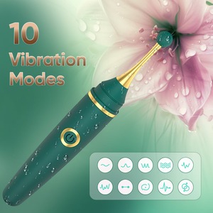 Wu Có Thể Sạc Lại Bí Mật Bút Vibrator <span class=keywords><strong>Wand</strong></span> 10 Chế độ Dành Cho Người Lớn Tình Dục Niềm Vui Công Cụ Cho Phụ Nữ Rung Massager Thân Mật Kích Thích - Product Image 4