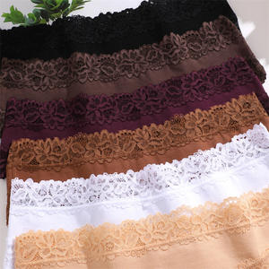 Nouvelles culottes de bikini pour femmes de style européen et américain, 95% coton, avec dentelle, confortables, entrejambe en coton intégral - Product Image 4