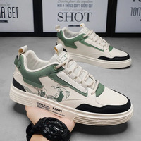 Chaussures de sport décontractées à semelle plate et à lacets de haute qualité Chaussures de marche Chaussures de skateboard pour hommes
