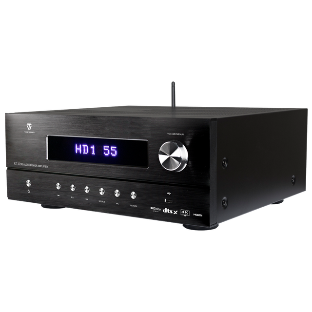 Tonewinner Dolby Atoms AV Receiver Home Theater Amplifier 120W Per Channel 7.1 Channel Aluminium Supporting 5.3.2 Decoding