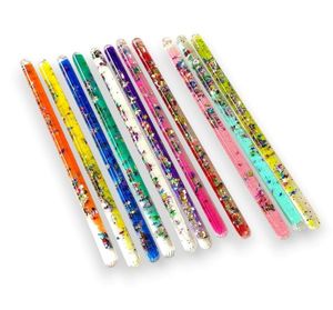 Jouets éducatifs sensoriels pour enfants de 5 à 7 ans, baguette à mouvement liquide en plastique multicolores avec impression de logo personnalisable, unisexe - Product Image 2