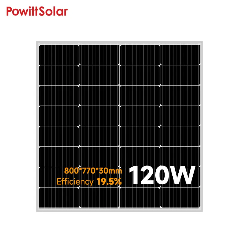 Pannello solare Powitt Mono 150W nero 160W 170W 180W 120W pannello PV