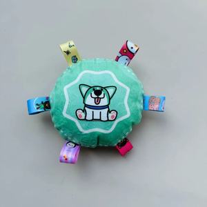 Juguete de Peluche Ecológico para Perros Pequeños, 50g, Diseño de Dibujos Animados Modernos con Patrón de Animales, con Sonido y Campana, Resistente a Mordidas - Product Image 2