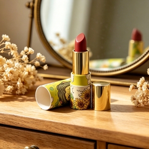 Tubo de Papel Ecológico para Lápiz Labial, Impresión Personalizada, Reciclable, Envase de <span class=keywords><strong>Cartón</strong></span> Retráctil para Bálsamo Labial - Product Image 1