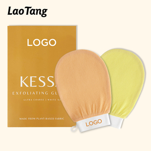 Gant exfoliant coréen pour le corps, élimination du <span class=keywords><strong>faux</strong></span> bronzage, mélange de couleurs, exfoliation des peaux mortes - Product Image 1