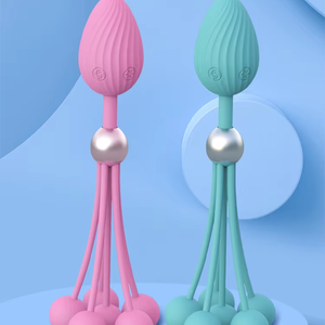 Plug Anale con Perline Vibranti Multiple - Product Image 1