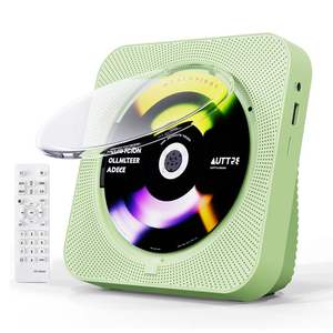 <span class=keywords><strong>Lecteur</strong></span> <span class=keywords><strong>CD</strong></span> portable BT 5.0 avec radio FM, lecture USB/AUX, son <span class=keywords><strong>HiFi</strong></span>, écran LED et télécommande sans fil – Vente chaude usine pour la maison - Product Image 1