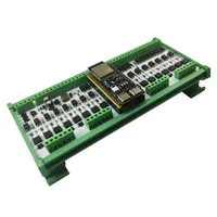 Modules ESP32-S3 ESS3H32 44 broches, 16DI-16DO RS485, 3A MOS PWM, convertisseurs numériques/analogiques ESP32-S3 Wi-Fi BLE D CDC, bornes à vis