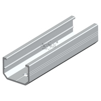 Rail de montage solaire miniature en aluminium ARTSIGN, léger, universel, kit de rail PV pour l'installation de panneaux solaires sur toiture en tuiles métalliques
