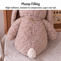 Peluche Z Bunny, jouet en peluche mignon lapin-ours, cadeau unisexe pour enfants, fête, anniversaire, en coton PP