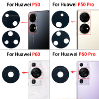 Lentille en verre de caméra arrière pour Huawei Pura 70 Nova Y91 Y90 Y72 Y71 Y70 Plus Y61 Y60 P60 P50 Pro Mate 50 – Remplacement de lentille de caméra arrière