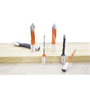 شعار العلامة التجارية DH ليزر بأحجام مخصصة الصين من كربيد Dowel مملة نقطة براد بت بت ثقب أعمى بت - Product Image 1