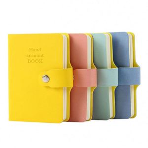 Office PU Vege Frosted Soft Leather Cover A6 Paper Notebook Diary Journal Office School Note Account Book - Product Image 2