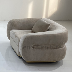 Juego de Muebles de Sala de Estar de Diseño Moderno Hecho a Medida, Sofá de Tela de Lujo, Juego de Sofás de Sala de Estar de Estilo Europeo, Estilo Árabe Estadounidense - Product Image 2