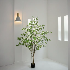 Árbol Artificial <span class=keywords><strong>de</strong></span> Enkianthus Perulatus, Flor <span class=keywords><strong>de</strong></span> <span class=keywords><strong>Nieve</strong></span> Japonesa Artificial con Follaje Verde Denso para Decoración <span class=keywords><strong>de</strong></span> Interiores, Hogar y Oficina, Varios Tamaños - Product Image 1