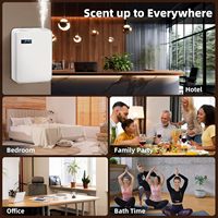 Diffuseur d'huiles essentielles électrique intelligent sans eau, pulvérisateur de parfum, garantie 1 an pour petits espaces