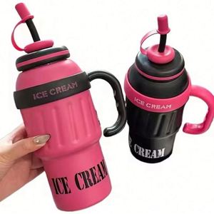 Stainless Steel Double Wall Luxury Eco-Friendly Thermal Insulation OEM ODM Straight Cup Coffee Tumbler for <b>Hot</b> and Cold <b>Drinks</b> - Product Image 2