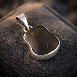Elegant Art Palace - Colgante de Plata 925 con Ónix Negro y Baño de Rodio en Oro Rosa, Hecho a Mano, para Mujer, Joyería para Uso Diario - Product Image 3