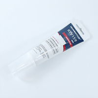 Scellant adhésif en silicone électronique rouge haute température 300 ml pour applications automobiles, aérospatiales, aériennes et en cuir