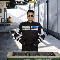 Veste de course moto sportive pour homme, personnalisable, respirante, rembourrée, haute visibilité, en tissu Oxford, manches longues, OEM