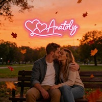 Letrero de Neón Personalizado Neonawall, Letrero LED con Nombre, Corazón, Texto y Logotipo Personalizados para Bodas, San Valentín, Decoración de Fiestas y Regalos