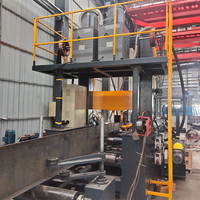 Poutre en H de haute qualité ligne de production d'assemblage de soudure redressant la machine