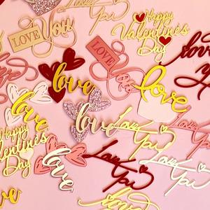 Decoración Acrílica para Pastel de San Valentín, Decoración para Pastel con la Frase 'Te Amo', Adornos para Pastel - Product Image 3