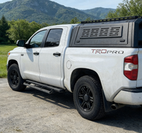 Bâche de benne pliante en acier pour Ford F150 5,5 pi, étanche, avec verrouillage, pour pick-up, type tonneau coulissant