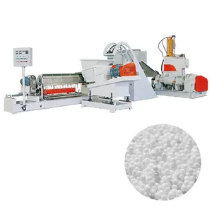 plastic granules mixing machine 80% calcium carbonated pe pelletizing granulator plastic machine