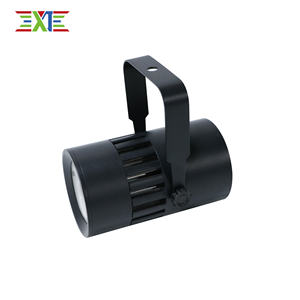 Foco de haz ajustable profesional de 50W RGBW COB Downlight para sala de escenario y sala de reuniones que emite luz LED blanca DMX512 - Product Image 3