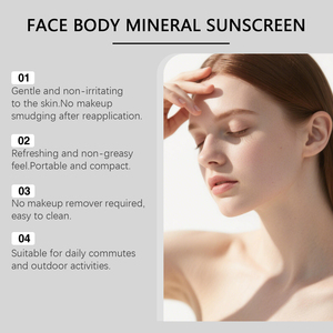 Lightweight and gentle protective rod, Gentle Sun Protection Face & Body Mineral <b>Sunscreen</b> SPF 50 30G/1OZ - Product Image 5